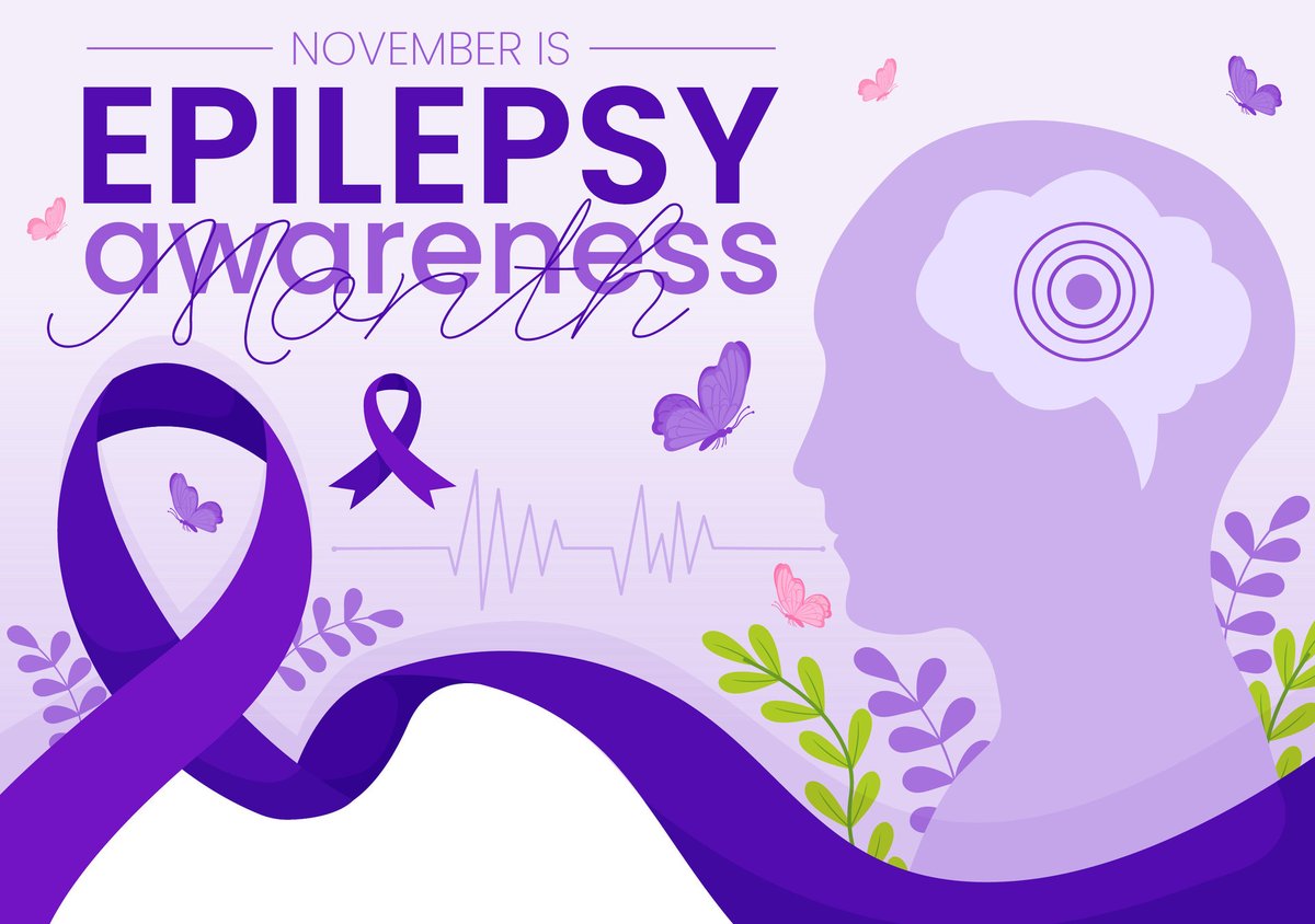 November is Epilepsy Awareness Month, a time to shed light on a condition that affects millions of lives worldwide. Epilepsy is more than just seizures; it's about resilience, hope, and unwavering courage.
#EpilepsyAwareness #EpilepsyAwarenessMonth #EndEpilepsy