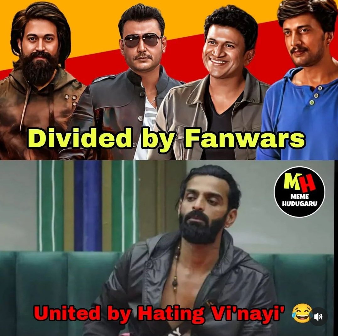 TheSudeepians's tweet photo. True fact 😂💯
#BBKSeason10 #BBK10 #KicchaSudeep𓃵 #DarshanThoogudeepa #Appu #yash 
@KicchaSudeep https://t.co/9NIXV4tKWC