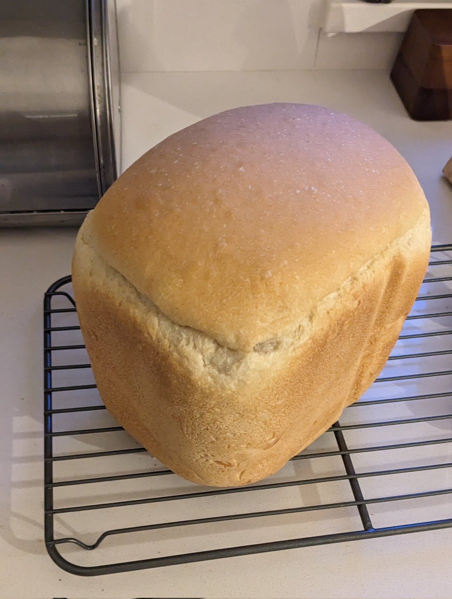 EmergencyBod's tweet photo. Continuing on my middle class journey, I now have my own bread maker.
#bleassed #livelaughloaf #breadjourney #glutengroupie https://t.co/ceQGvK7wos