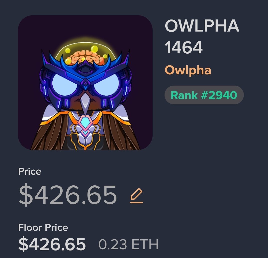 polygondads's tweet photo. Next 900 mints(6,100-7000 polyscan)
will be raffled for the 
Owlpha #1464 and airdroped 1:1 Dads nft!
 Mint dads : https://t.co/JS4wHNYn83… price (5 $matic ) https://t.co/herVpyfJEN