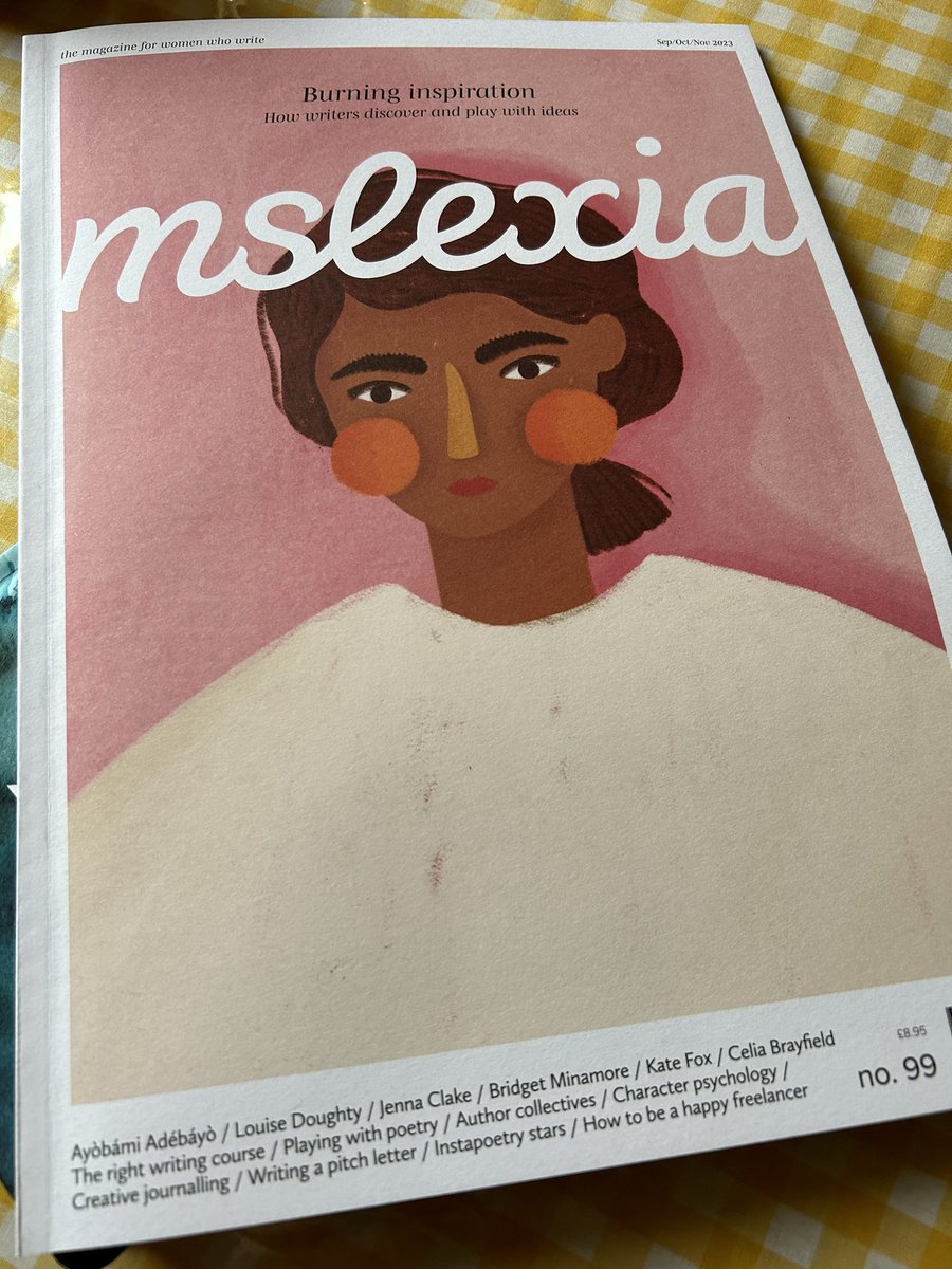 Earlier this week, I had the absolute pleasure of interviewing @Mslexia founder Debbie Taylor for @apatternof on @thisischrisjo’s shoot. I’ve been a fan of the magazine for a *long* time so definitely a high point! 😍