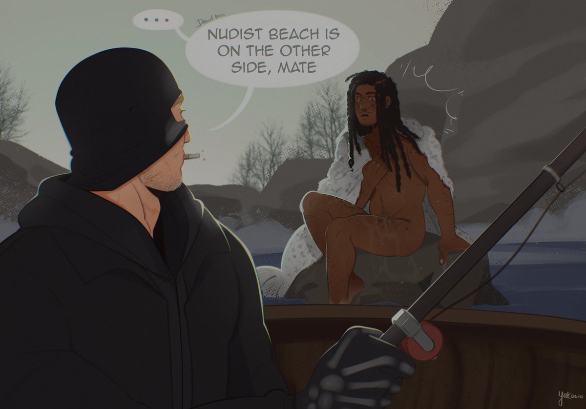 yakowo_'s tweet photo. silly selkie AU drawing 🤲🏻✨
#CallofDuty #ghostgaz https://t.co/vfT6SpS3XX
