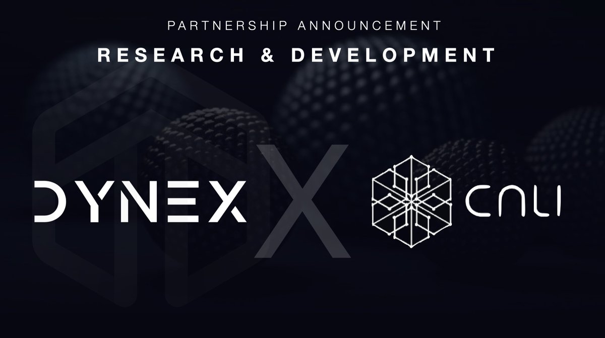Dynex Announces a Partnership Agreement with Cali Technology Solutions

The companies will collaborate on research and development efforts to harness and create innovative algorithms for Dynex's Neuromorphic Computing Platform

$DNX #Dynex #PoUW <a href="/CaliTechJo/">Cali Global</a> #partnership
