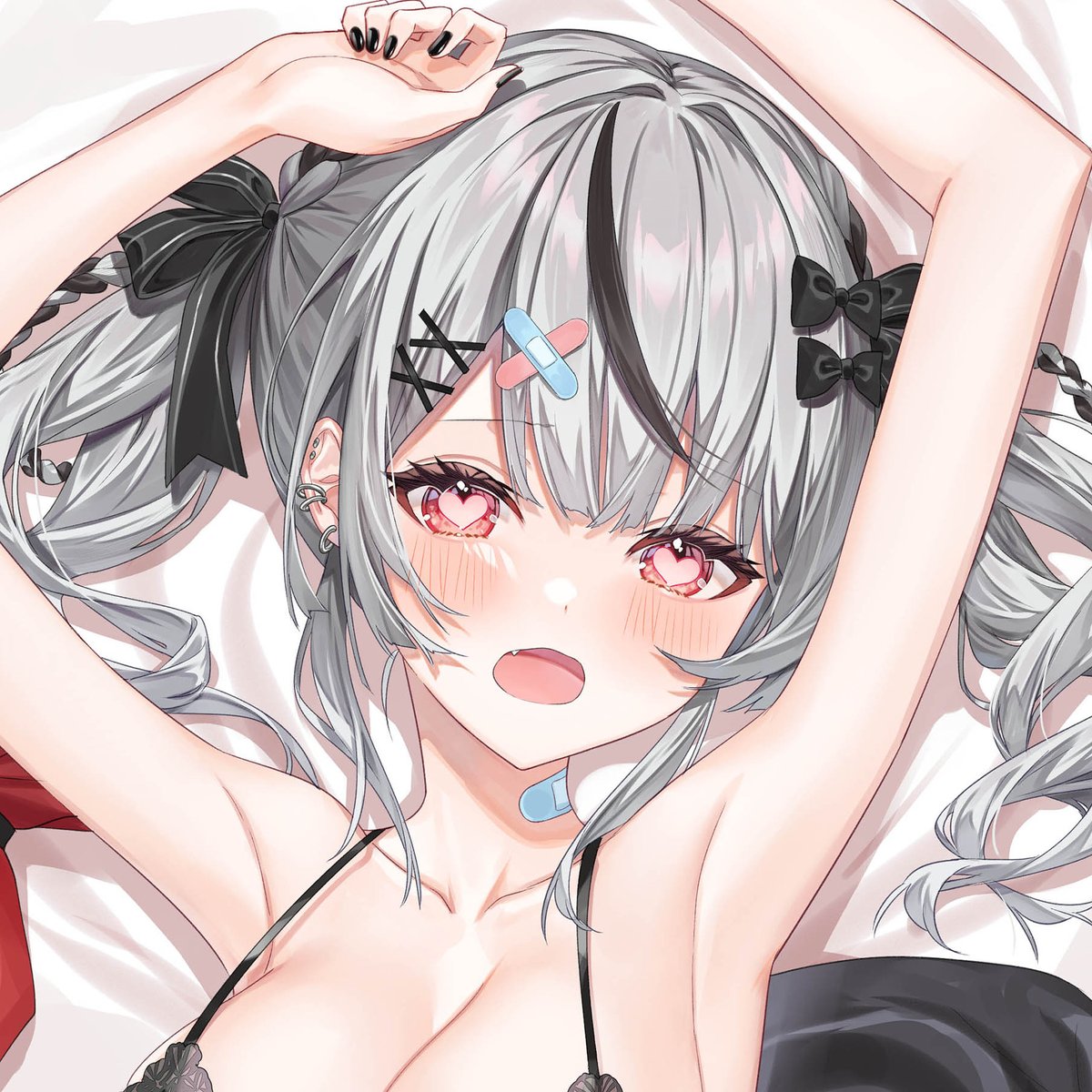 【11月締切/抱き枕カバー/新作告知②】
「クロヱ」
イラストは由夜さん(@yuamaria)です。  
 
11月20日までの受付となります。 全体画像の詳細やご注文はこちらから⇒https://t.co/txtrg0OenS 