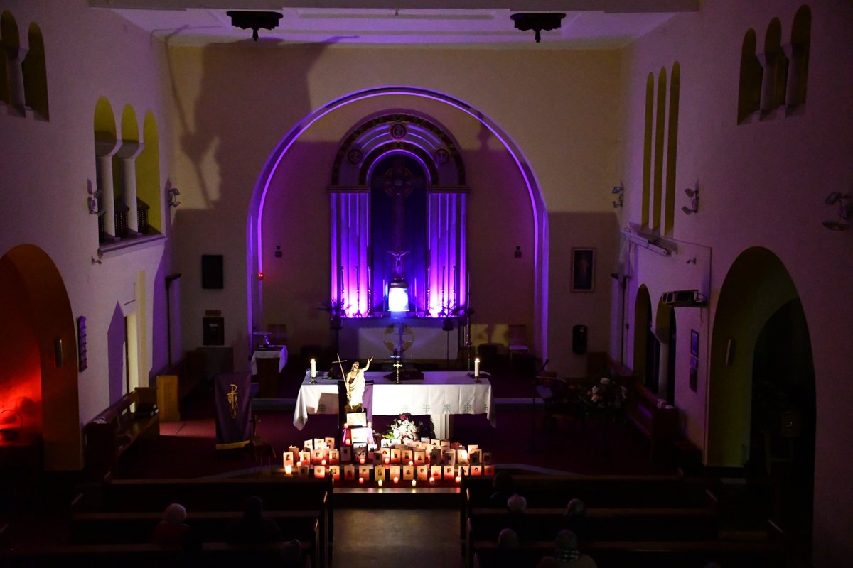 “Grief is a very personal journey; there is no easy route through it. Praying for the dead is an important part of our Catholic tradition. Fr Gregory presides at Mass in St Edwards, Kettering, remembering all those who have died in the parish this year.