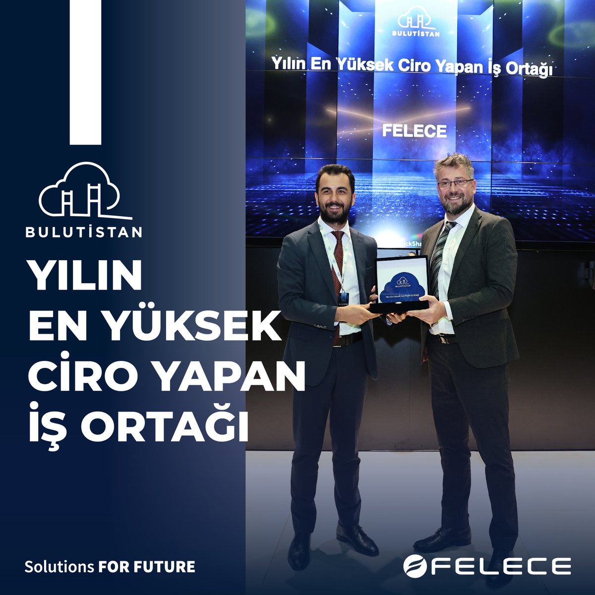felececom's tweet image. Bulutistan Partner Day 2023 etkinliğinde “Yılın En Yüksek Ciro Yapan İş Ortağı” ödülünü aldık. Bu ödülü almamızda emeği geçen tüm çalışanlarımıza ve değerli iş ortağımız Bulutistan’a teşekkür ederiz.

#Felece #Cloud #solutionsForFuture #digitaltransformation