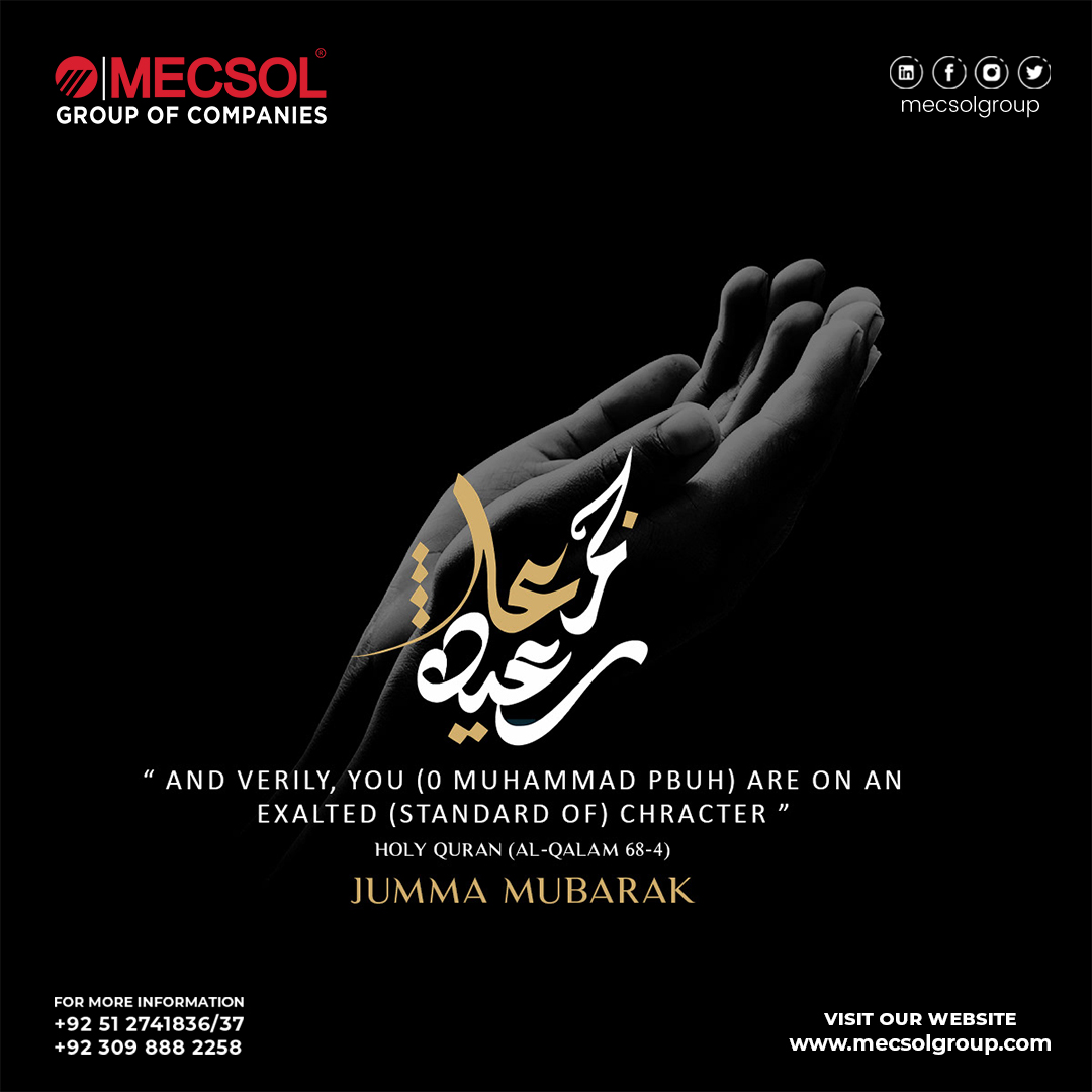 mecsolgroup's tweet photo. 📷 As the blessed day of Jumma dawns upon us, may our prayers be answered, our hearts be filled with peace, and our souls be rejuvenated. Jumma Mubarak! 📷📷
#JummaBlessings #FridayVibes #mecsol https://t.co/Mub4eAWZ5G