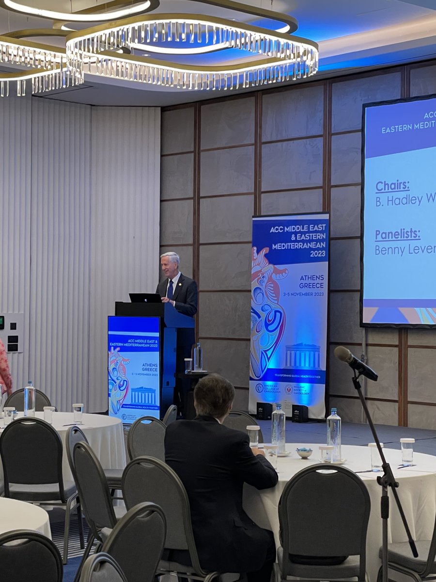 American College of Cardiology (@accintouch) on Twitter photo #ACCMidEastMed has officially begun!
#ACCPresident Dr. <a href="/HadleyWilsonMD/">B. Hadley Wilson MD</a> kicks off a session on debating revascularization for left main disease. #ACCMidEastMed has officially begun!
#ACCPresident Dr. <a href="/HadleyWilsonMD/">B. Hadley Wilson MD</a> kicks off a session on debating revascularization for left main disease.