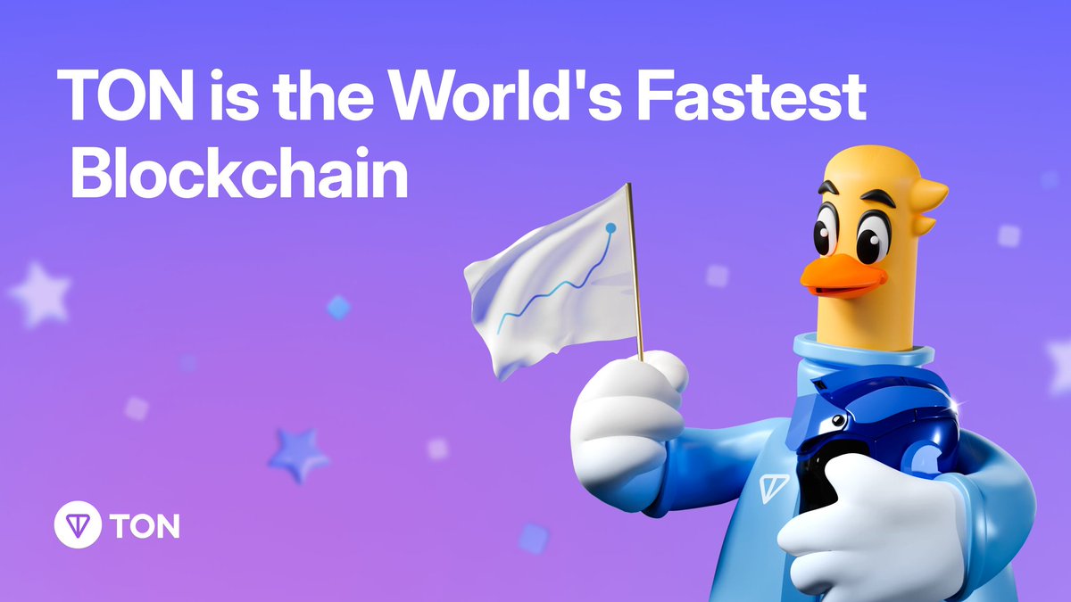 Hrmkingnuel's tweet photo. Did you know that #TON is now the fastest #blockchain on earth with over 100k TPS?🚀
Now enjoy this super transaction speed in #defi with zero slippage and gas fees on @ston_fi; the fastest dex built on #TON

💻https://t.co/xnNuVkzvez

#Stonfi #STON #GEMSTON #defi #tsTON https://t.co/2gNZR8JxZw