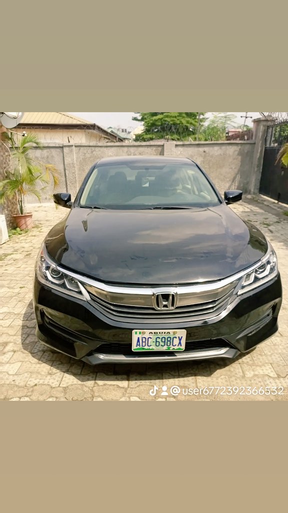 BKagara's tweet photo. Very clean 2016 Honda Accord slightly used,in good condition going for 7 m only .. location Abuja .contact me on 08098158514. https://t.co/pNKNMt7YdQ