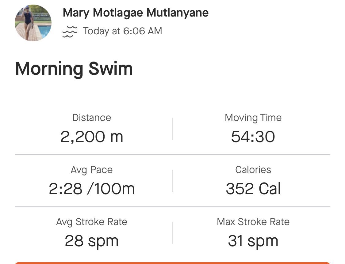 Friday pool swim training, with 1km time trail in it 🥵I was never ready for this time trail. 

#TriathlonTraining
#EnduranceSwimming
#FetchYourBody2023 
#RunningWithTumiSole