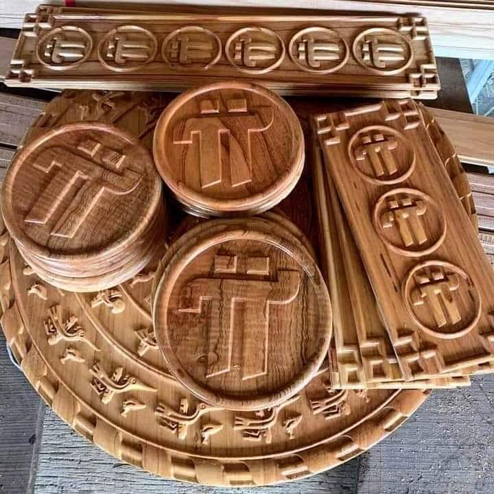 Longka0201's tweet photo. Pioneer's creativity is surprising! They express their love &amp; support with practical artistic actions... #PiNetwork https://t.co/zn4eArGFiG
