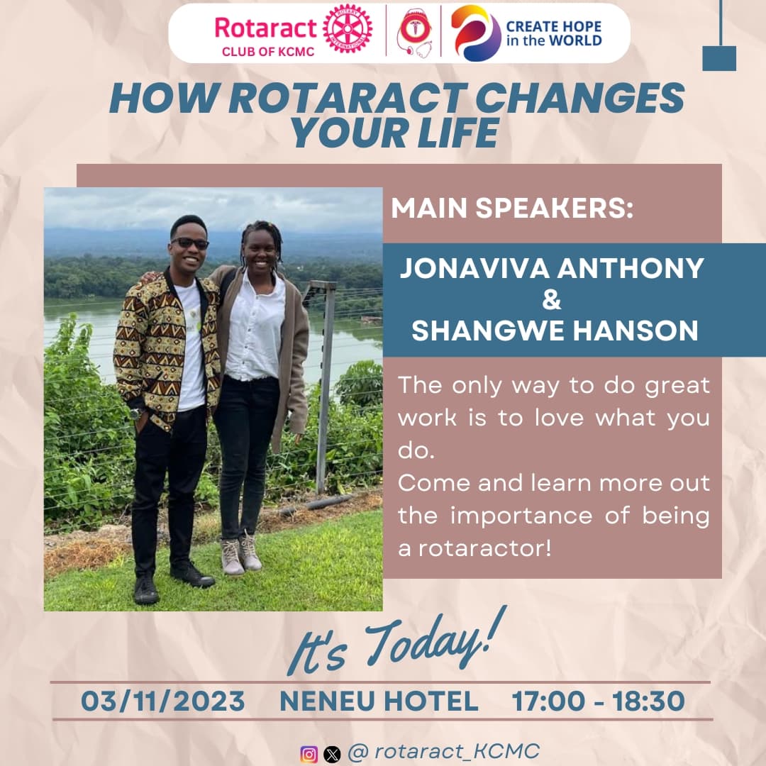 Rotaract Club Of KCMC tweet media