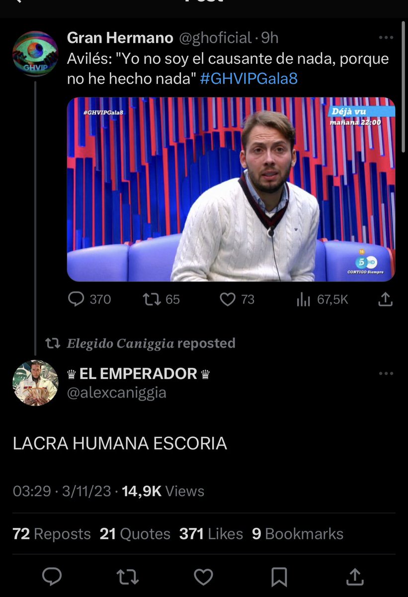 payasincomenta's tweet image. Mi Mandy activo 😂 #SINALEXNOHAYGH #RepescaMandi #GHVIP3N mi mandi activo 😂