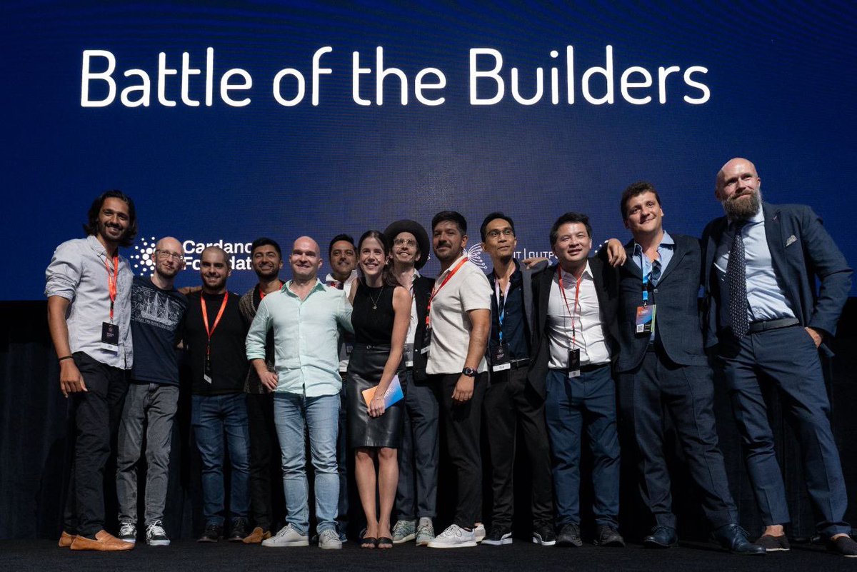 OfficialGeniusx's tweet image. Congratulation to all participants of the #BattleoftheBuilders!

#CardanoSummit2023