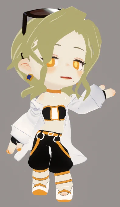SDうちの子Vroid これでフィギュア発注するか…