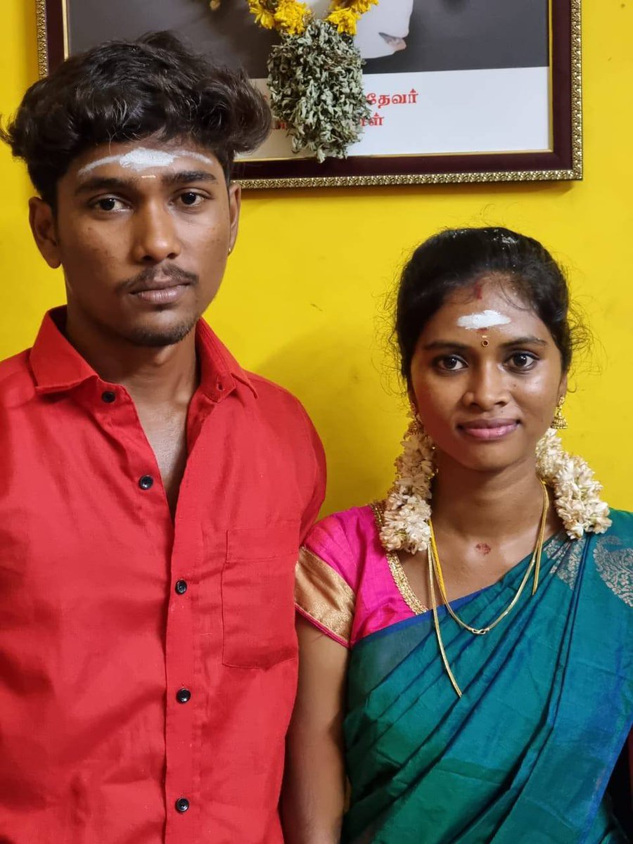#HonourKilling an intercaste couple in Tamil Nadu, who had married against the wishes of their families, was murdered three days after their wedding. A gang of five men entered the couple's home at around 6 pm on Thursday, hacked them to death and escaped.

Mari Selvam, 24, and