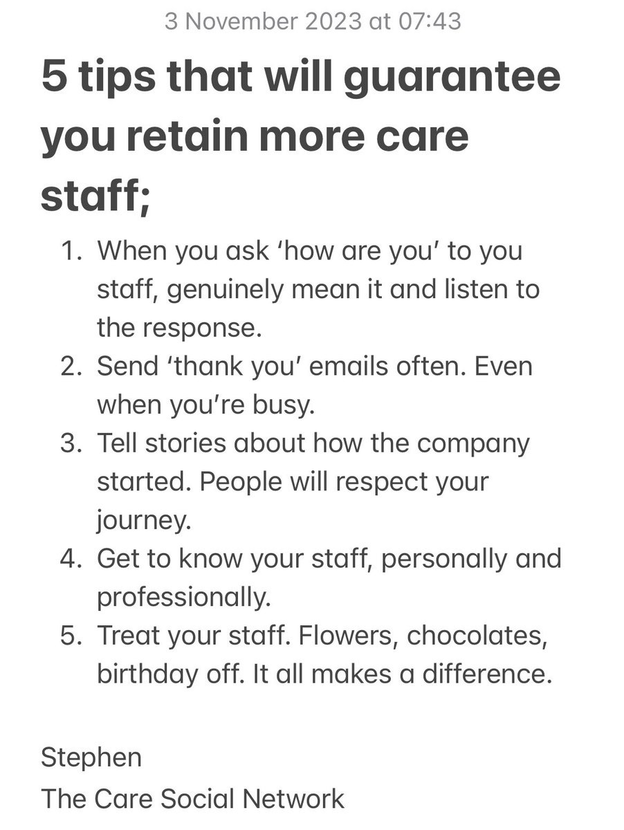 Stephen Forster | Care Recruitment Expert 🚀 tweet media