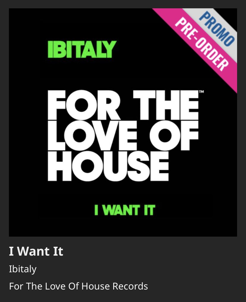 francodemulero's tweet photo. It’s out in 1 weeks and you can pre order now on Traxsource . I hope my fam enjoy this one🙏🏻
For The Love Of House Records 🏠🎵🔥@ftlohofficial @traxsource #ForTheLoveOfHouse https://t.co/EeLvacurxm