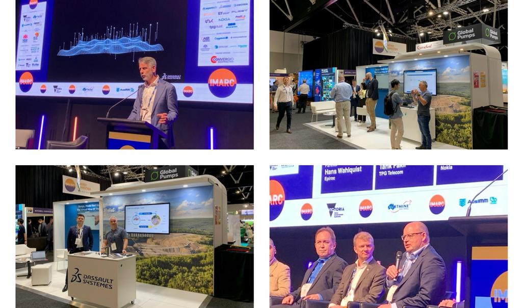 3DSAPSouth's tweet photo. Yesterday, we wrapped up our sponsorship and participation at IMARC! We had a great time connecting with visitors and customers, and chatting about boosting all things #mining 

If you missed us this year's event, we hope to see you next year! https://t.co/wyb6scNjjN