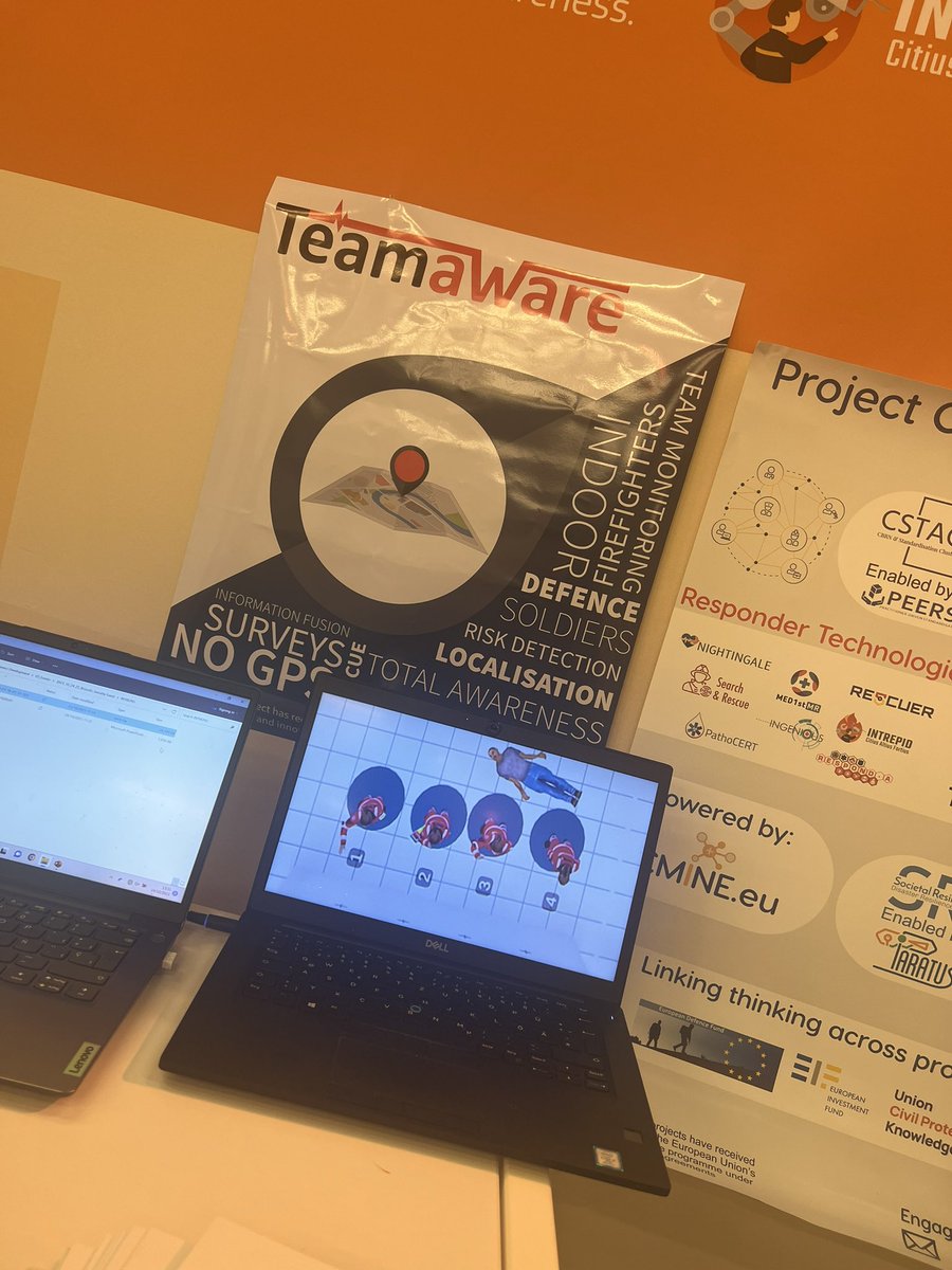 It’s a week since #SRE2023 where we had the opportunity to present #TeamAware solutions to many security research partners and stakeholders.
Thanks to our friends at <a href="/EU_intrepid/">INTREPID EU Project</a> for the booth space and to <a href="/CMINE_EU/">CMINE</a> for the #RTC Cluster that made it possible 👏