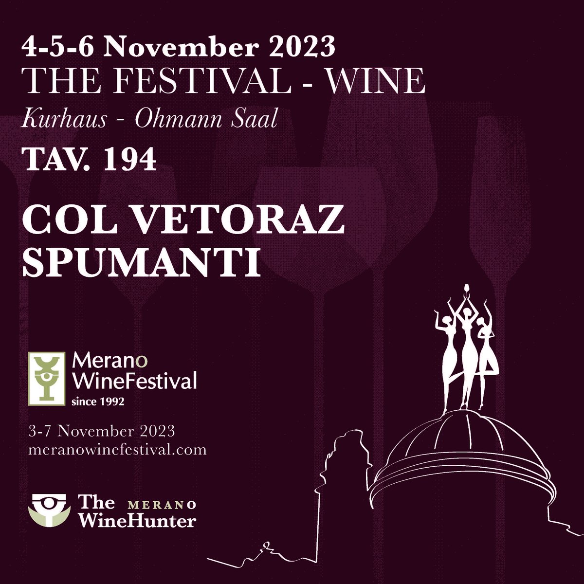 Col Vetoraz si prepara alla 32a edizione del Merano Wine Festival! Vi aspettiamo dal 4 al 6 novembre.  #Colvetoraz #valdobbiadene #meranowinefest