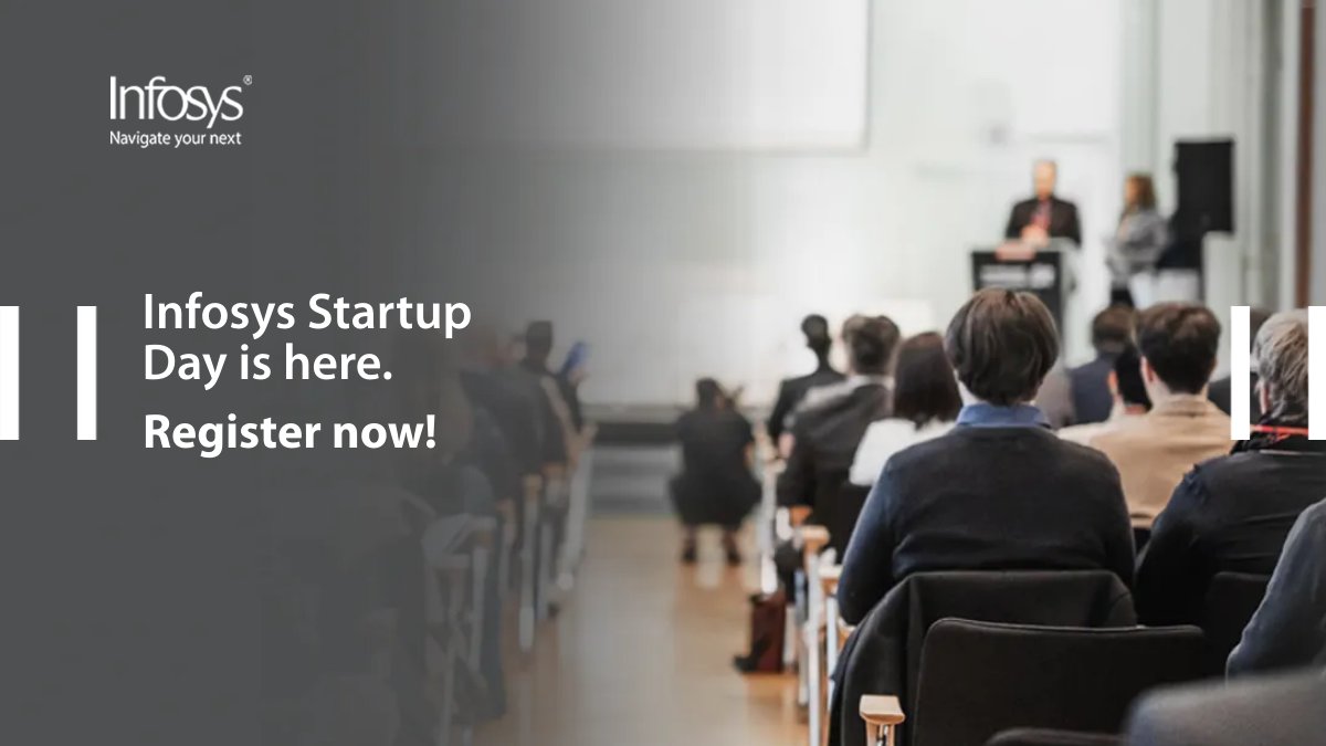 InfosysEvents's tweet image. #InfosysInnovationNetwork proudly brings the #InfosysStartupDay on Nov 8 in partnership with @AWS_Partners. Register now to learn about emerging technologies and innovative solutions from the #GenerativeAI ecosystem. infy.com/46TNyrV 
#iCETS #InfosysTopaz #InfosysCobalt