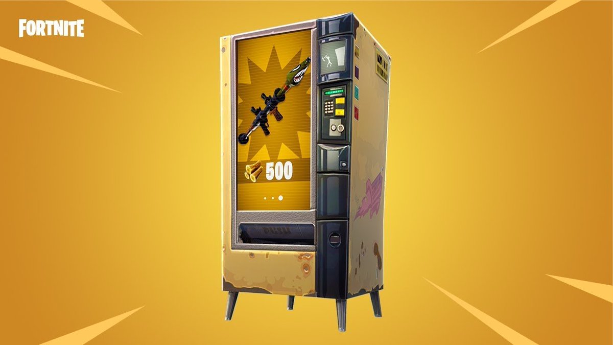 HYPEX's tweet photo. OG Vending Machines seem to be back too, they consume resources like before, no more gold ‼️ #FortniteOG https://t.co/BjYsf0bg3P