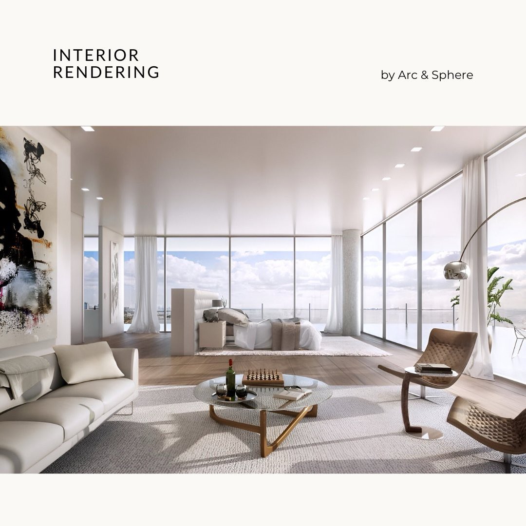 arcnsphere's tweet photo. 🏡 Boost Your Real Estate Sales with Arc &amp; Sphere 

The visualization in this post embodies modern elegance with its open-concept design and natural light. Sleek furniture and abstract art enhance the room’s minimalist aesthetic💡 https://t.co/hlohkItSN1