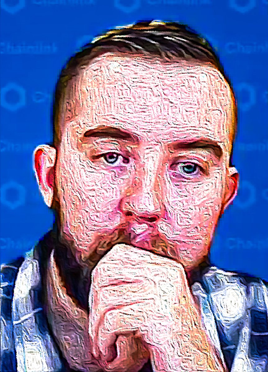 coincilink's tweet image. Sergey was looking and sounding good at #HongKongFinTechWeek2023 

So I turned him into an oil painting, for posterity

#CCIP #Chainlink $LINK