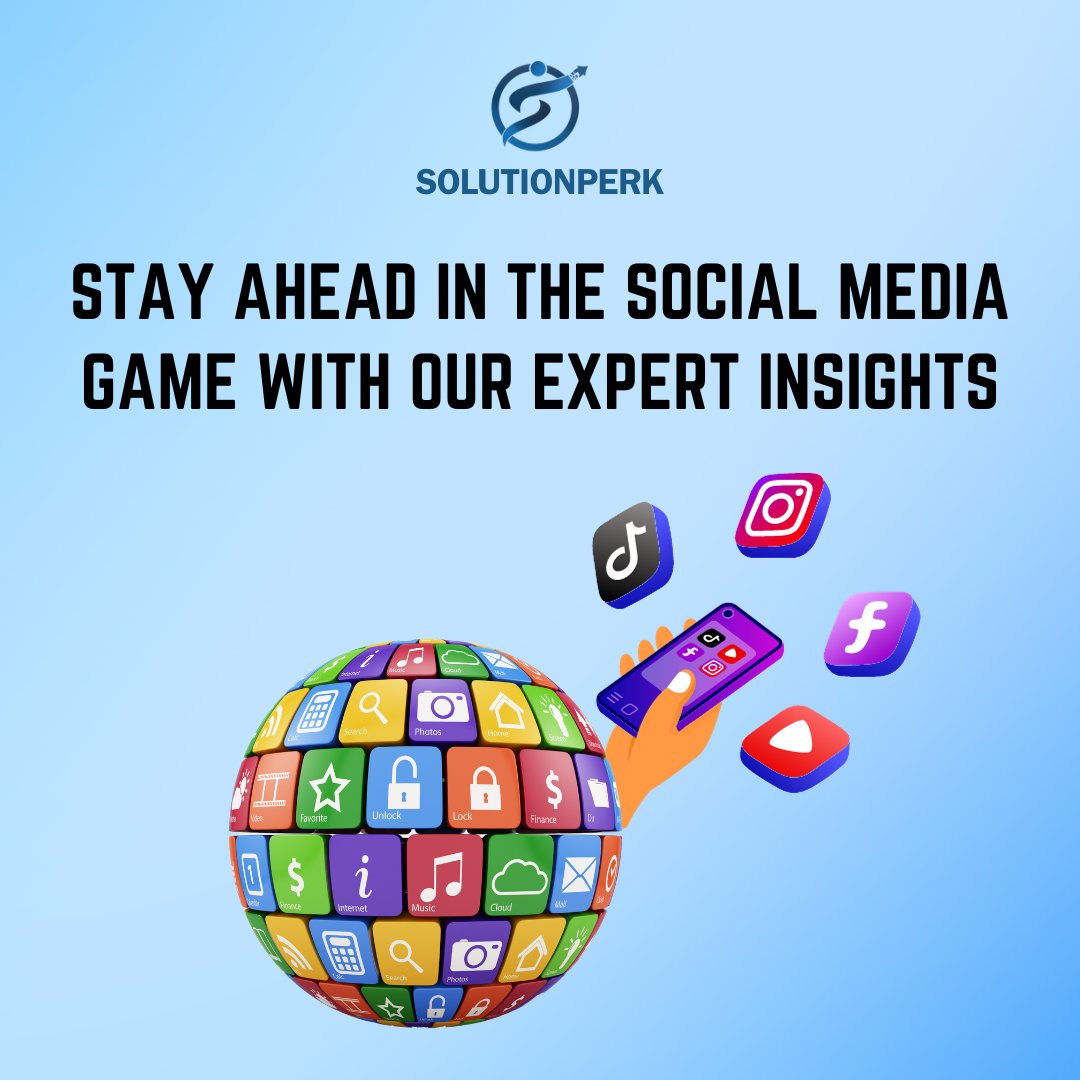 solutionperk's tweet image. Stay ahead in the social media game with our expert insights. We&apos;re sharing tactics to increase your social presence and grow your audience. Let&apos;s elevate your brand&apos;s social influence! 🚀📱

 #SocialMediaManagement #SocialMediaGrowth #solutionperk #marketing