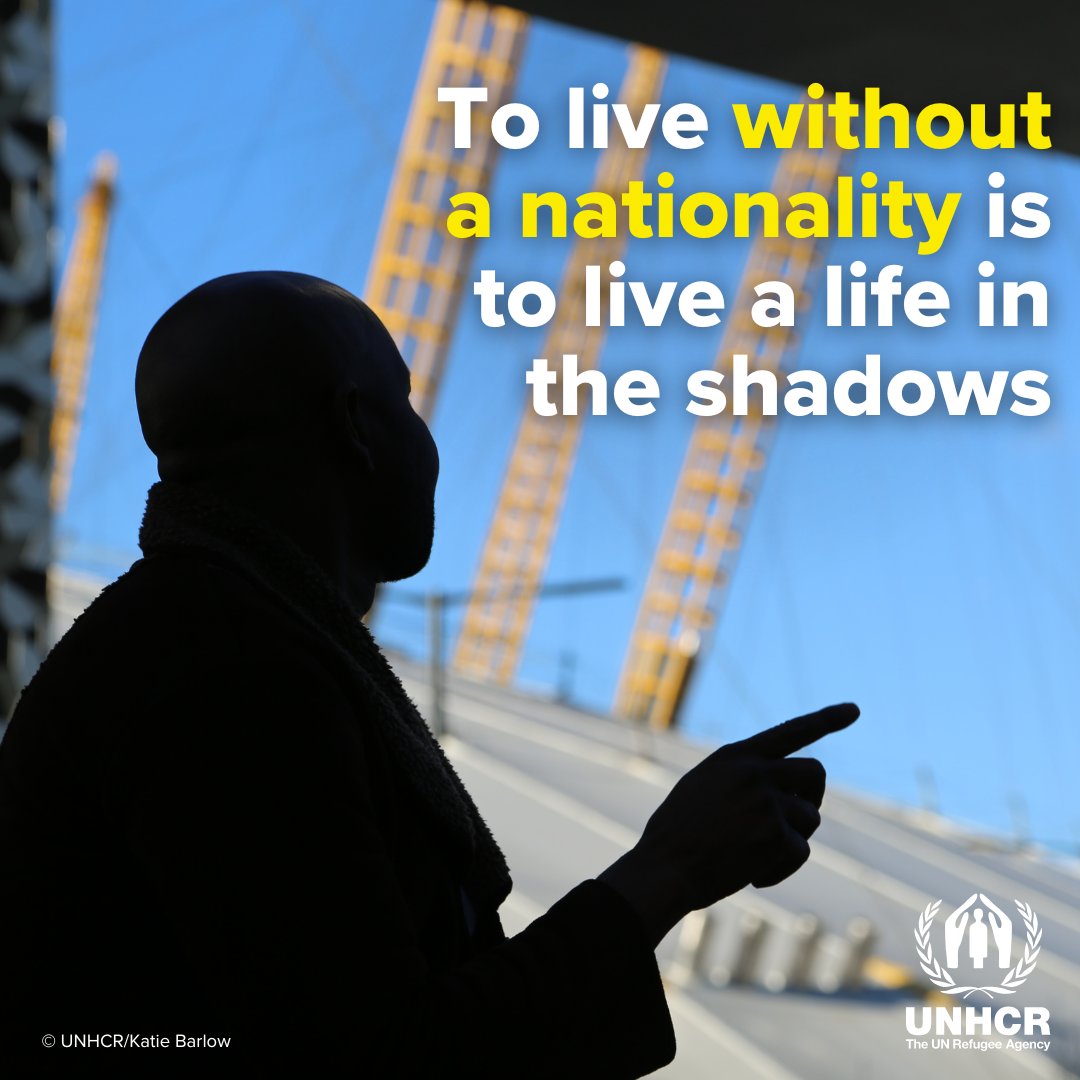 Refugees's tweet photo. To achieve the #GlobalGoals, we must #EndStatelessness.

Having a nationality is a fundamental human right.

All stateless people deserve the chance to say #IBelong. https://t.co/5mfP0AzN7j
