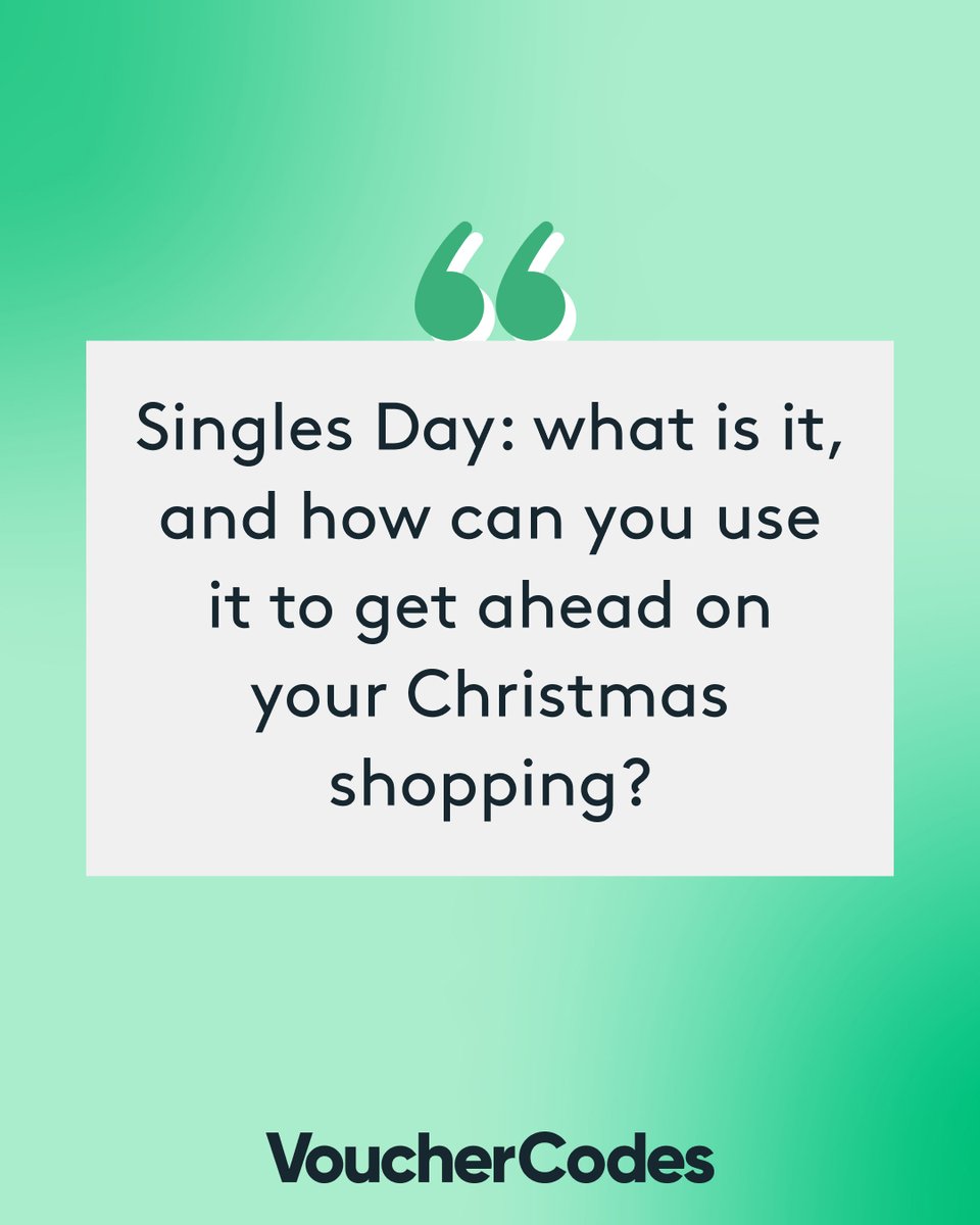 Singles Day is your chance to save early, with 6 million Brits getting onboard with the ever growing holiday. If you fancy getting a head start on your Black Friday or Christmas shopping, have a browse of our top tips 💡 vcuk.link/SinglesDay2023…