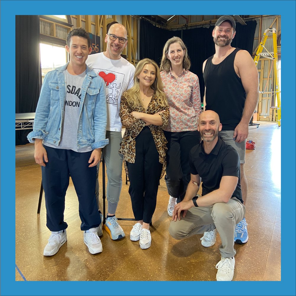 Greetings from the #Rinaldo rehearsal! We can't wait for you to witness the performance <a href="/CityRecitalHall/">City Recital Hall</a> very soon. It's gonna be a beaut!
LtoR - Jake Arditti,  Adrian Tamburini,  Alexandra Oomens,  Louisa Muller,  @ErinHelyard , countertenor Randall Scotting.

#pinchgut2023 #bts