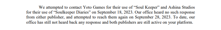 Helm System's false statement in the letter sent to Valve today caused our game to be removed from Steam.

They never tried to reach Yoto Games or our patent office. We strongly condemn this behavior!

<a href="/HELMSystems/">HELM Systems</a>