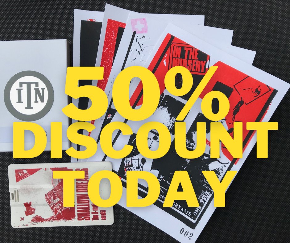 A massive 50% discount on ITN merch for BandcampFriday today (24 hours only).
Use the code 'nov50' on checkout.
tinyurl.com/5t3pr7wr