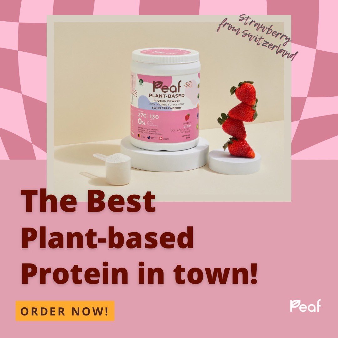 AugustZu's tweet photo. My plant-based protein.💚 (โปรตีนจากพืช100%) @peaf.goodhealth https://t.co/uOJkHNrjwH