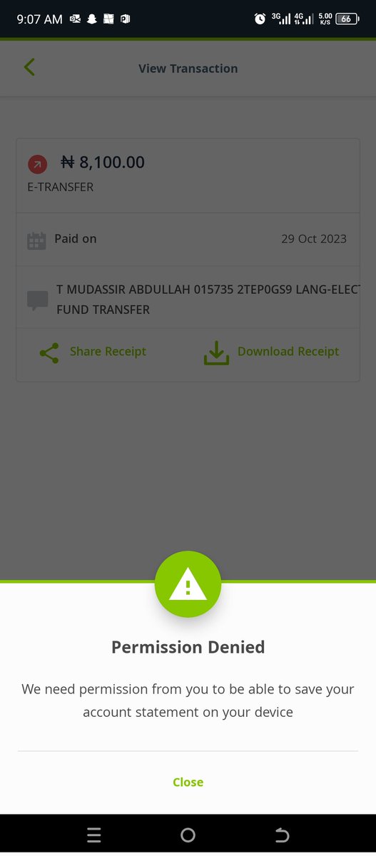 _PaulooTopBoy's tweet photo. @UnityBankPlc  good day ..pls have been trying to print my account statement but it's just showing me this https://t.co/3I8j083ADs