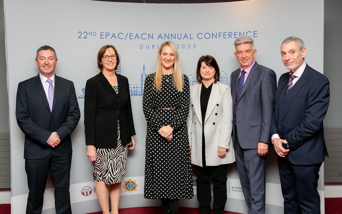 PolicingAuthIRL's tweet image. Day 1 of the 2023 EPAC/EACN Annual Conference saw important learnings from a great line up of speakers. It was also a valuable opportunity for us to share insights with our European colleagues. Looking forward to day 2 with more expert speakers from home and abroad. #EPACEACN23