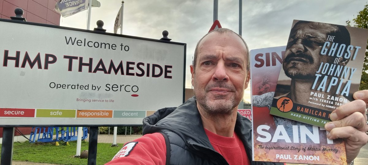 PaulZanon1972's tweet photo. Delighted to be back at HMP Thameside. The first of 24 sports writing workshop sessions I'll be delivering over the coming six months to a number of prisoners.

See and encourage potential 🖊📚❤️ https://t.co/KiuIuyrpvL