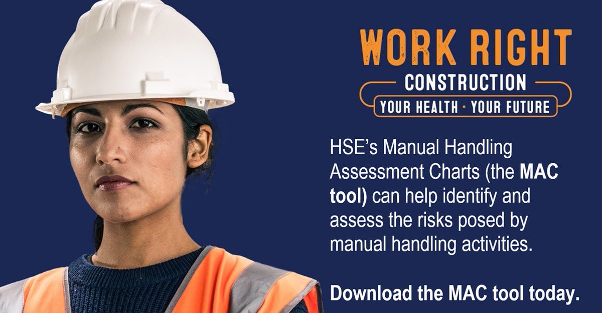 H_S_E's tweet image. The manual handling assessment charts (the MAC tool) can help identify and assess the risks posed by manual handling activities. Have you tried using it yet? Further information and a free download of the tool is available here: workright.campaign.gov.uk/campaigns/your…
#ManualHandling