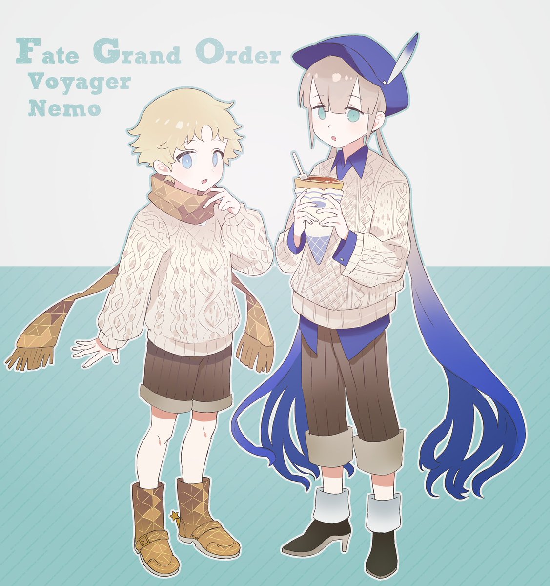 「色んな服着てほし… #FGO」|つのびん(tetu)のイラスト