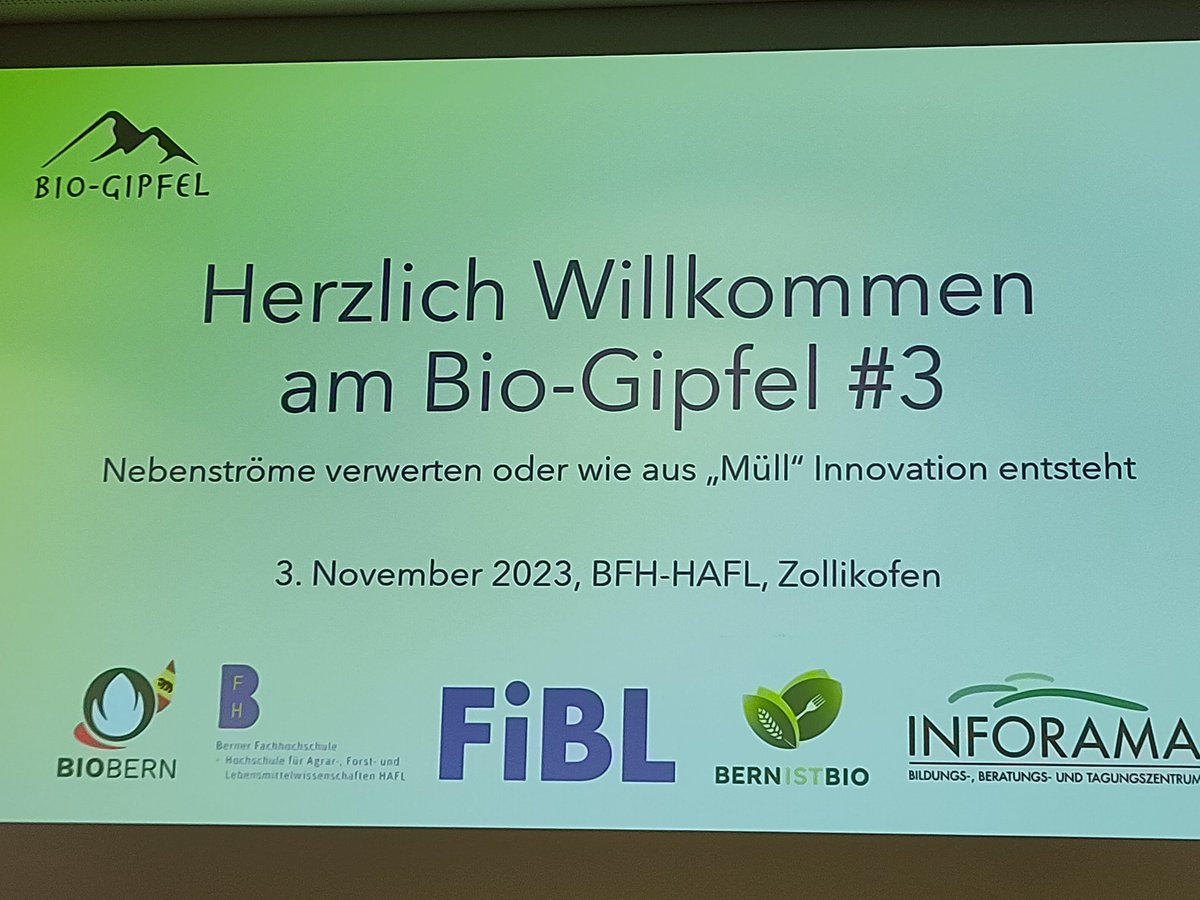 BrunoVanoni1's tweet photo. #Bio-Gipfel mit @avongraffenried - bin gespannt auf die konkreten Pilot-Beispiele für Bio-Kreislaufwirtschaft! Passend zum  hängigen Vorstoss von @DoBuehler und mir und anderen von @gruenebern im @kanton_bern  https://t.co/NSxIm3NDU2 https://t.co/8mHe7rCk0K