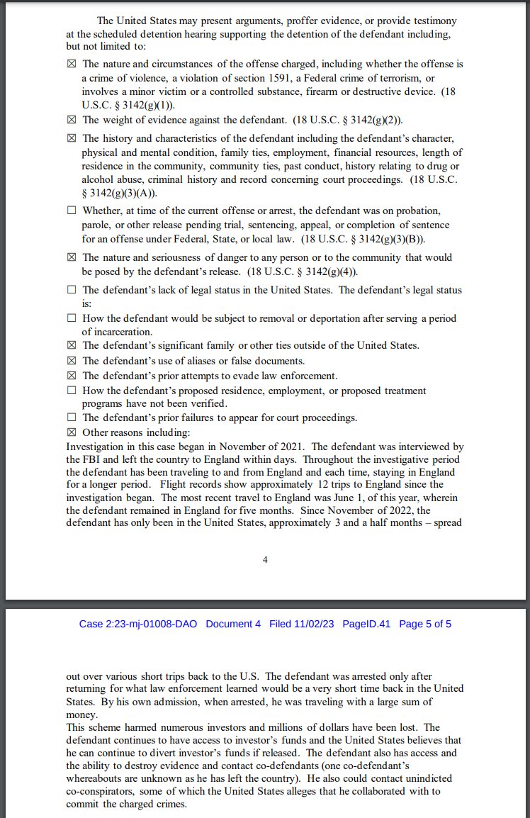 DefiFella's tweet image. 🚨Breaking News🚨 

The US Government has moved to deny #SafeMoon&apos;s CEO (Braden &quot;John&quot; Karony) pretrial release from jail. They consider him a serious flight risk - arguing that he could continue to divert investors&apos; funds, destroy evidence, or contact co-defendants or unindicted…