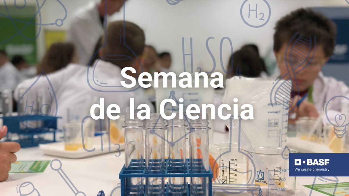 BASF_ES's tweet photo. Más de 180 pequeños científicos de 5º y 6º de primaria nos han acompañado en el #KidsLab organizado junto al colegio Juan de Valdés de Madrid para celebrar el inicio de la Semana de la #Ciencia. ⚗️ ¿Lo mejor de todo? ¡Estos talleres nos acompañarán durante todo el curso! 🥳 https://t.co/K9ToCtqRxL