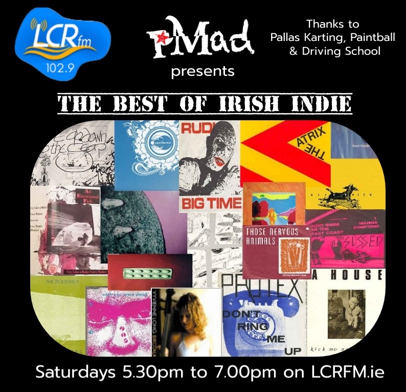 11/11/23 is the date for the 1st ' The Best of Irish Indie' radio show with @pmadtheband from 5.30pm to 7.00pm Irish time on lcrfm.ie & every Saturday after that. The @LoughreaRadio shows will also be aired on stations in the UK, Europe, USA & more💓❤️🖤