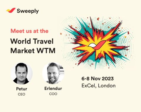 getSweeply's tweet photo. World Travel Market (WTM) London (@WTM_London) is right around the corner!

We're excited to invite you to meet with Petur and 🚀 Erlendur at Sweeply.

Book a meeting from 6-8 November: t

#WTMLDN #PowerToChange #worldtravelmarket #WTM2023 #hotel https://t.co/DZl1BVWT89