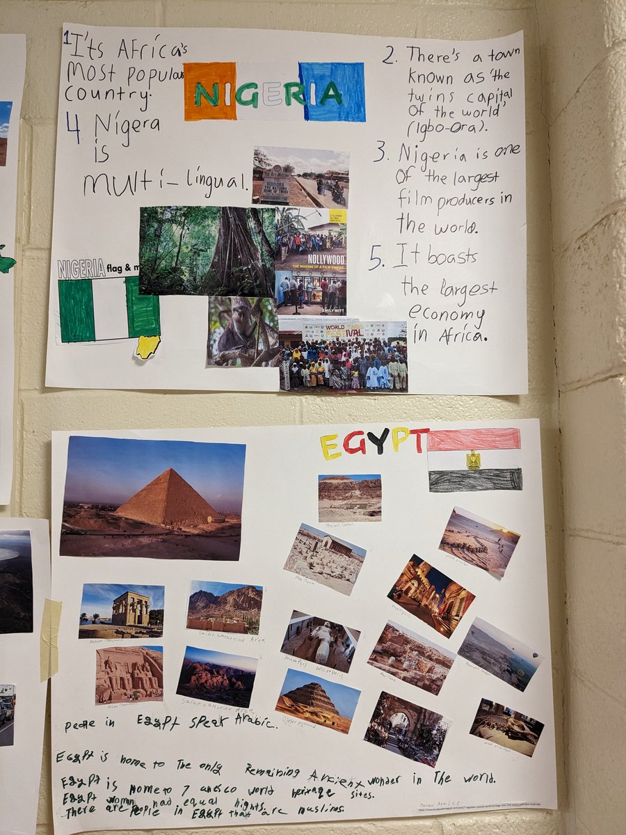 MontgomeryStre5's tweet photo. With our upcoming Family Fun Cultural Night our students have been preparing posters that share information about countries that are represented at MSS. Check them out! https://t.co/KfUn4MSYzE