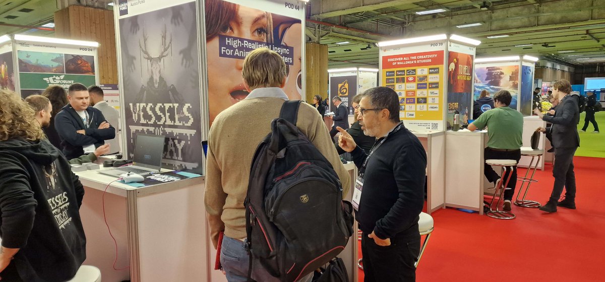 Dynalips (@dynalips) on Twitter photo First day at <a href="/gameconnection/">Game Connection</a> was amazing !
Lots of people passed by, from indie game developers to big publishers ! 👋
Feels great to make them learn that our AI technology can help them make games with higher quality and lower production costs ! 🙌
Let's go for day 2 ! First day at <a href="/gameconnection/">Game Connection</a> was amazing !
Lots of people passed by, from indie game developers to big publishers ! 👋
Feels great to make them learn that our AI technology can help them make games with higher quality and lower production costs ! 🙌
Let's go for day 2 !