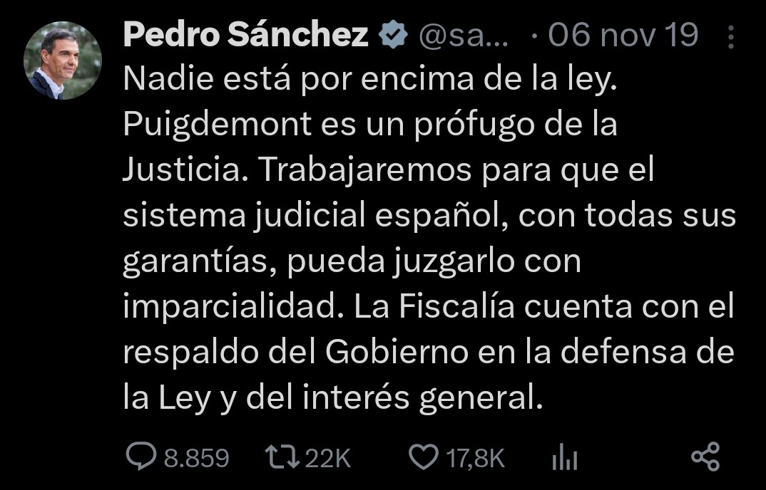 Estos son mis principios, si no les gusta, tengo otros.
#PSOE